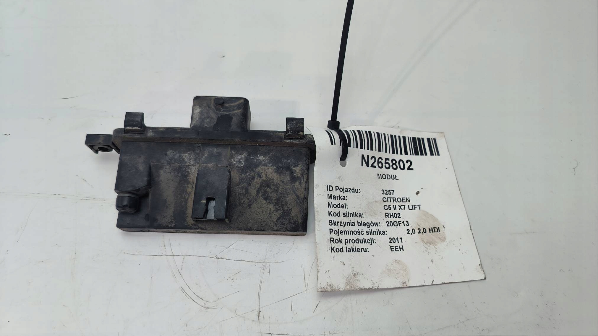 modulo luci 9673195480 CITROEN C5 II X7 LIFT