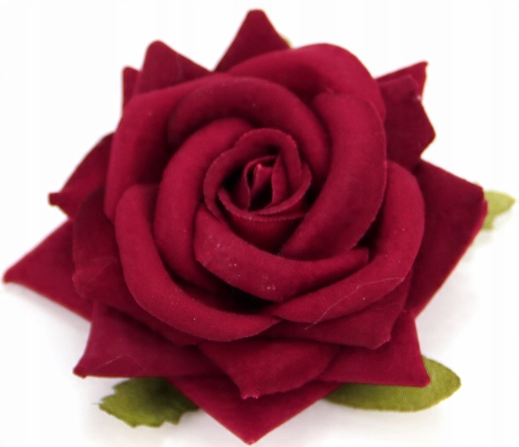

Róża główka welur ciemna Czerwona Scarlet 7cm