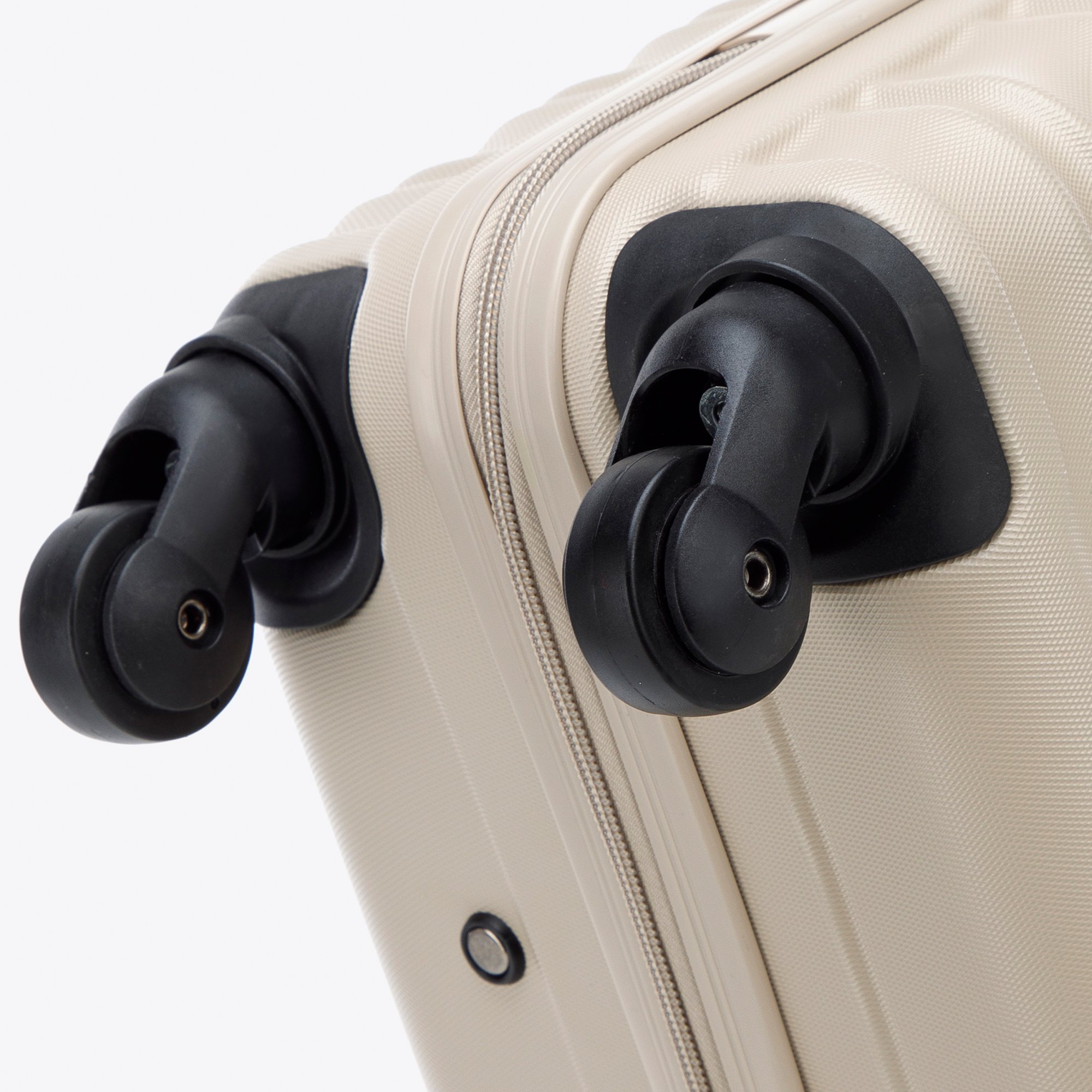 WITTCHEN duża walizka z ABS-u beżowa Wielkość duża