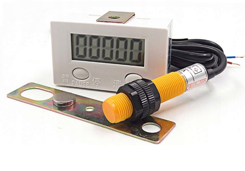 

Tachometr Licznik Obrotów Rpm LCD Laserowy Cyfrowy