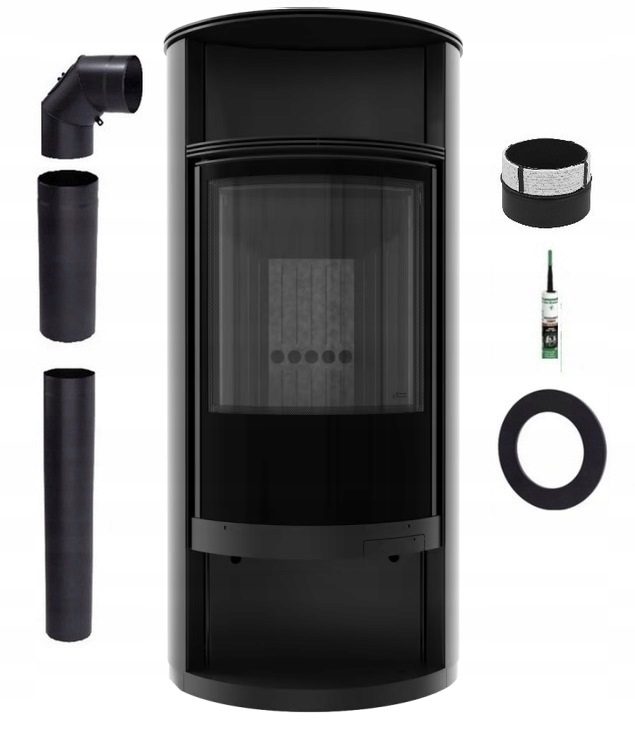 Kamna Ocelová Kamna Koza Runa Černá 4 Bonus