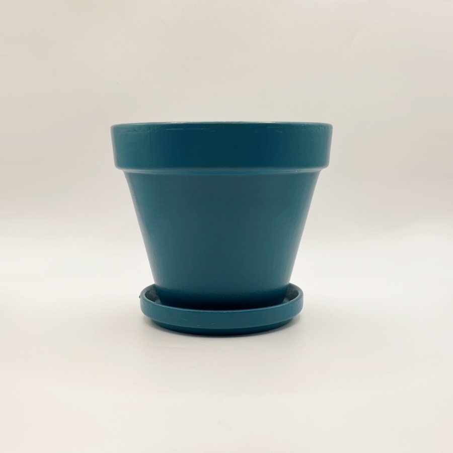

Doniczka Osłonka Ceramiczna 16cm Turkusowa