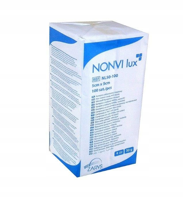 

Kompresy włókninowe niejałowe Zarys 5x5 cm 100 szt