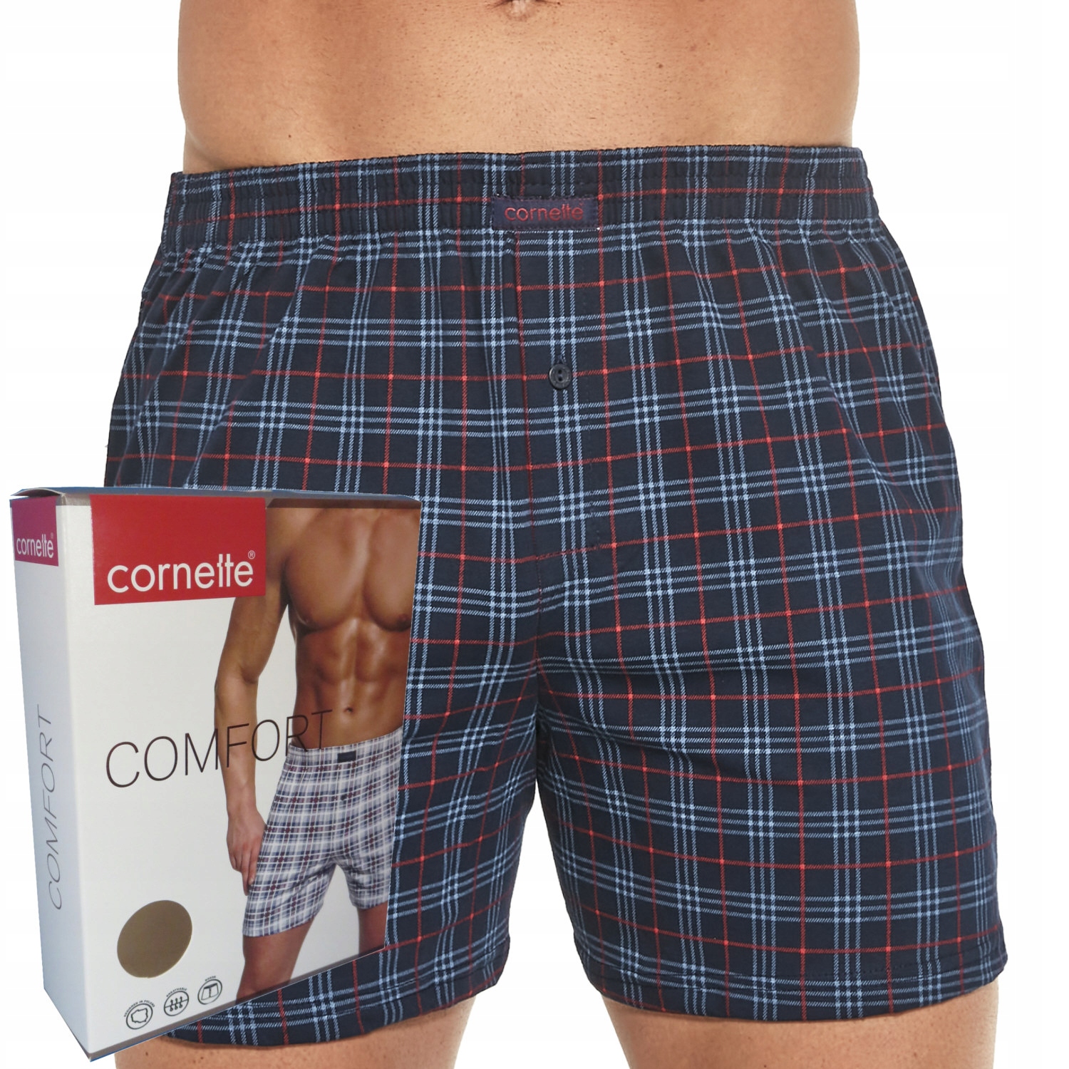 

Cornette bokserki Comfort box luźne 002/223