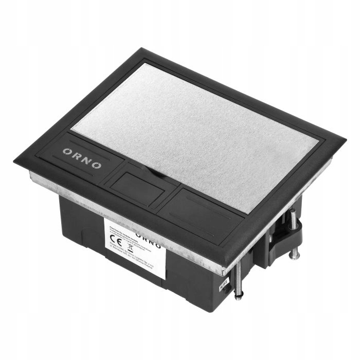 Podlahová krabice pro modulární zásuvky 4 x 45 x 45 mm nebo 8 x 22,5 x 45 mm