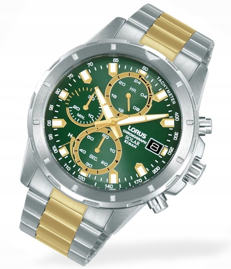 Nové pánské hodinky Lorus Chronograf Solar RZ605AX9 +Box Gravírování Bonus
