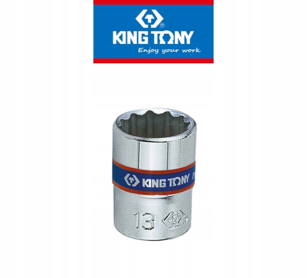 

Nasadka Krótka 1/4" 8mm x 24mm, 12-kąt Kt