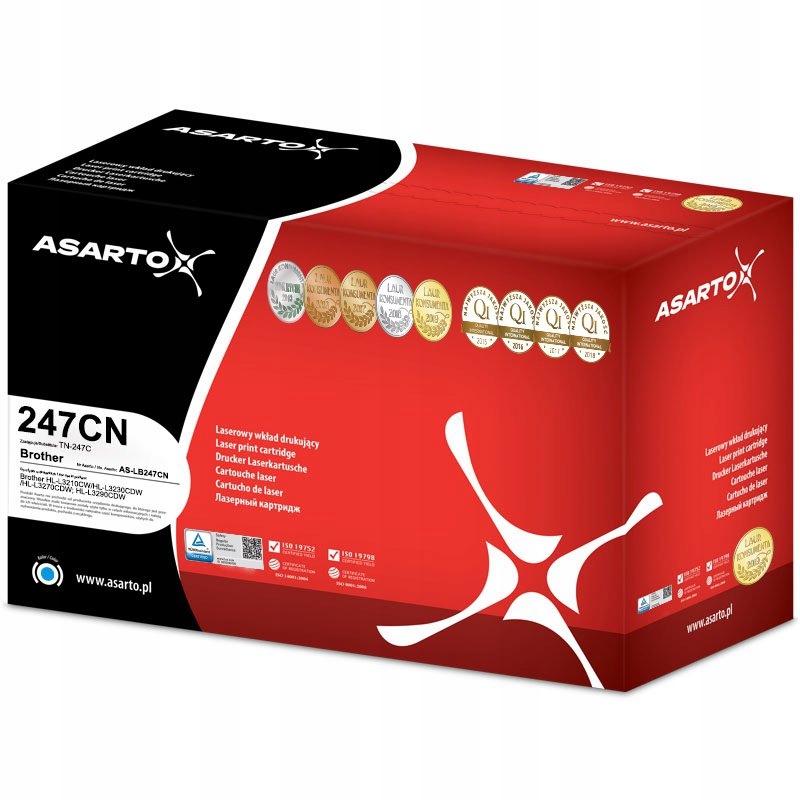 

Toner Asarto do Brother 247CN TN247C 2300 str.