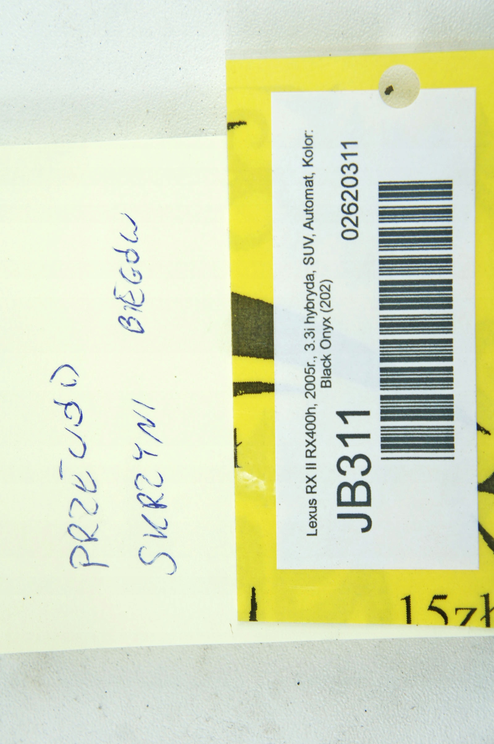 JB311 Lexus RX II RX400h Przewod Skrzyni Biegow Part number 35151 48040