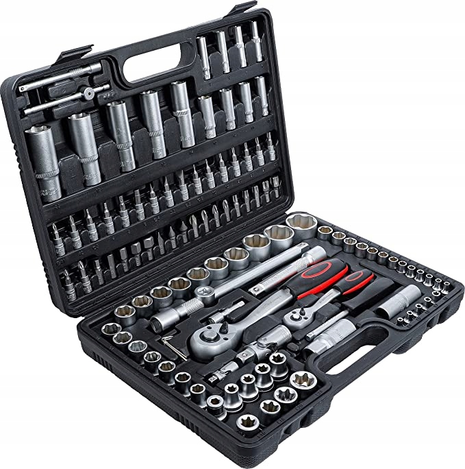108 Narzędzi 1/4"+1/2" Super-Lock BGS Rodzaj wiertła inne