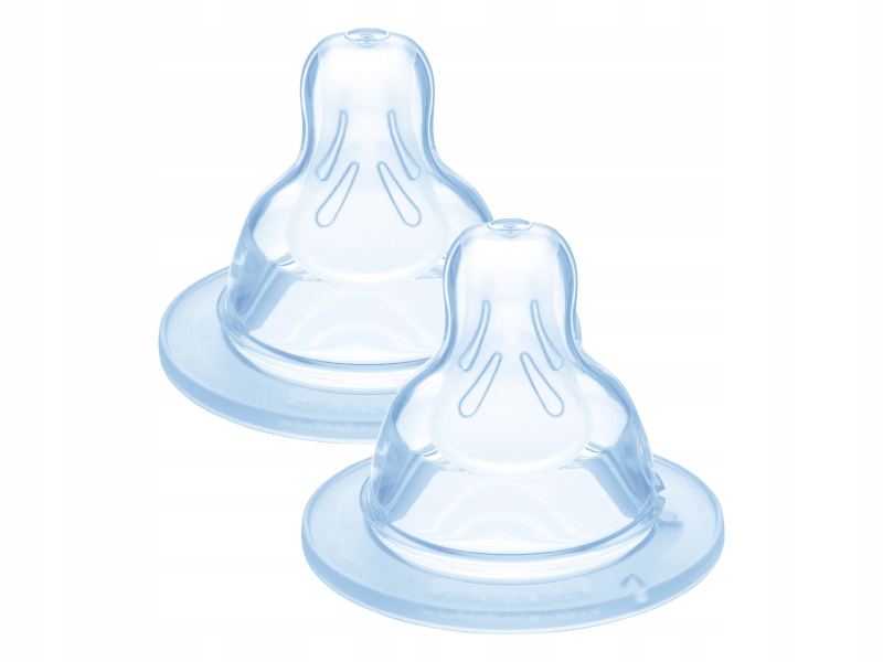 MAM BABY SMOCZEK SILIKON DO BUTELKI 2 M+ ROZ.2 x2