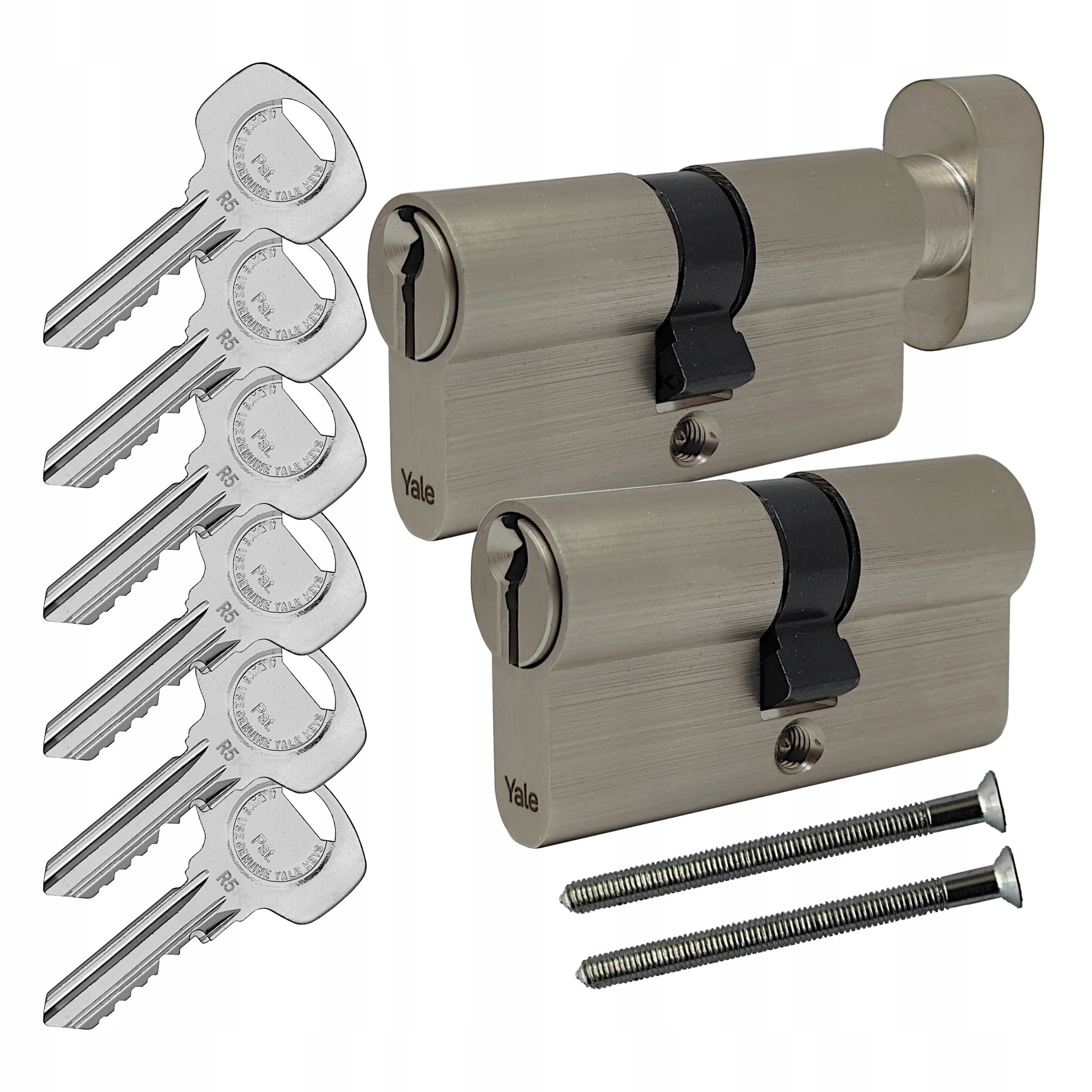 sada vložek Yale Y500 45/50 45/50G saténová