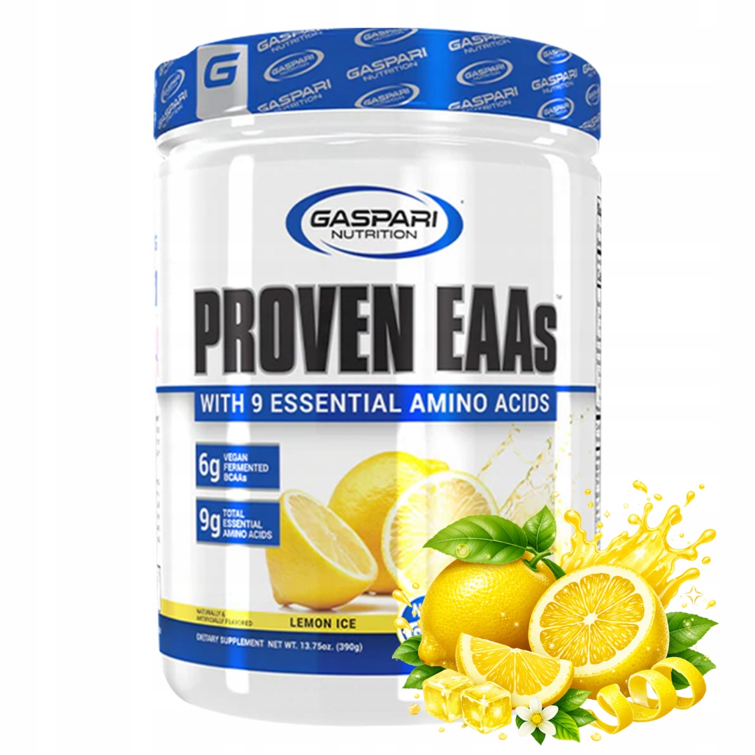 Gaspari Nutrition Proven Eaa's 390 g citronová příchuť s aminokyselinami