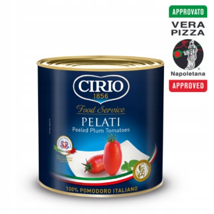 Levně Rajčata bez kůže 2,5 kg Cirio