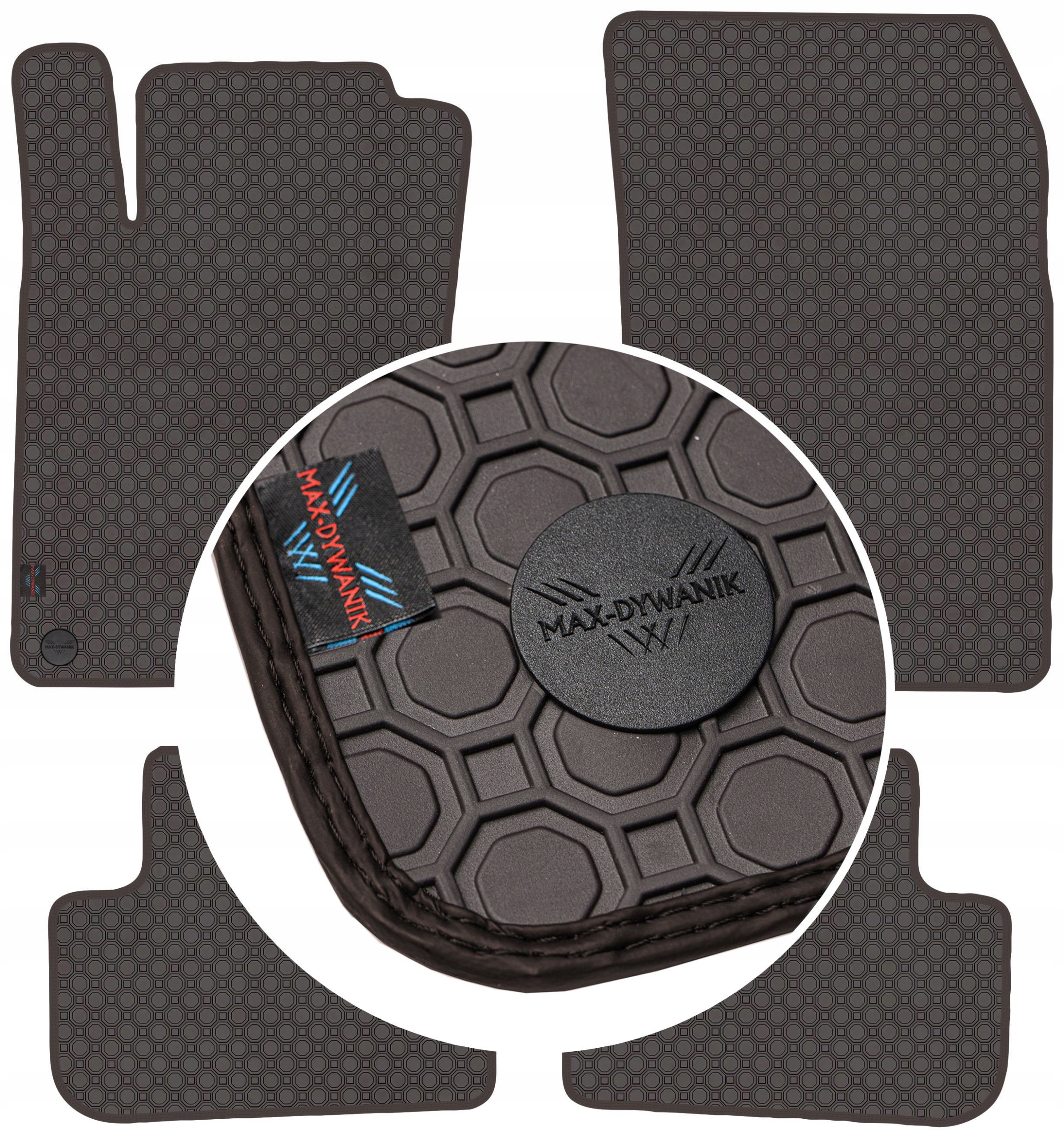 Mercedes Cla 2013-2019 Koberce Hnedé