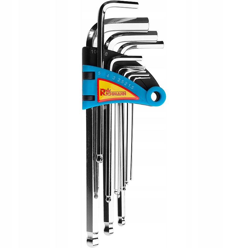 

Zestaw Kluczy Imbusowych 1,5-10MM Richmann C6614