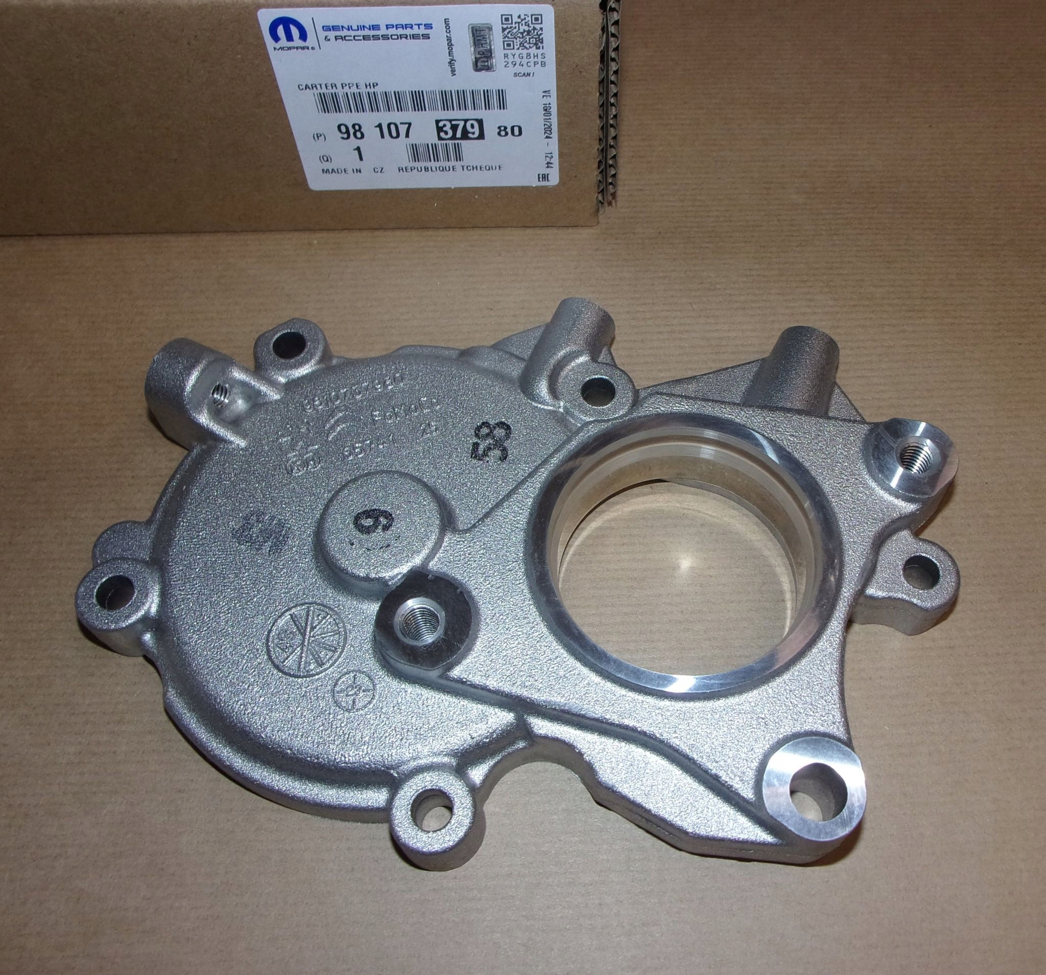 Kryt Vstřikovacího Čerpadla C4,C5(X7),P 308 9810737980