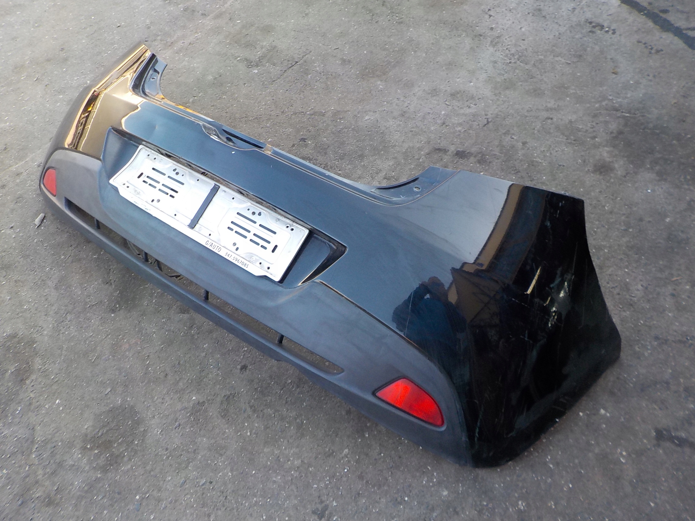 bumper rear part complete mazda 2 DE 2009r