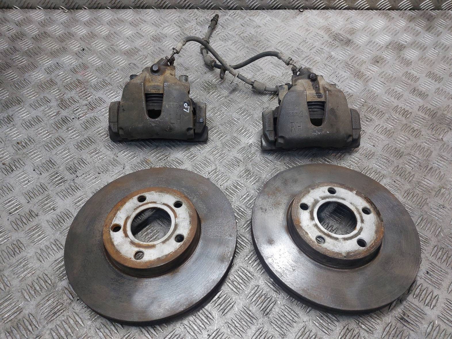 discs brake front + calipers FORD C-MAX MK2 LIFT 1.5 TDCI