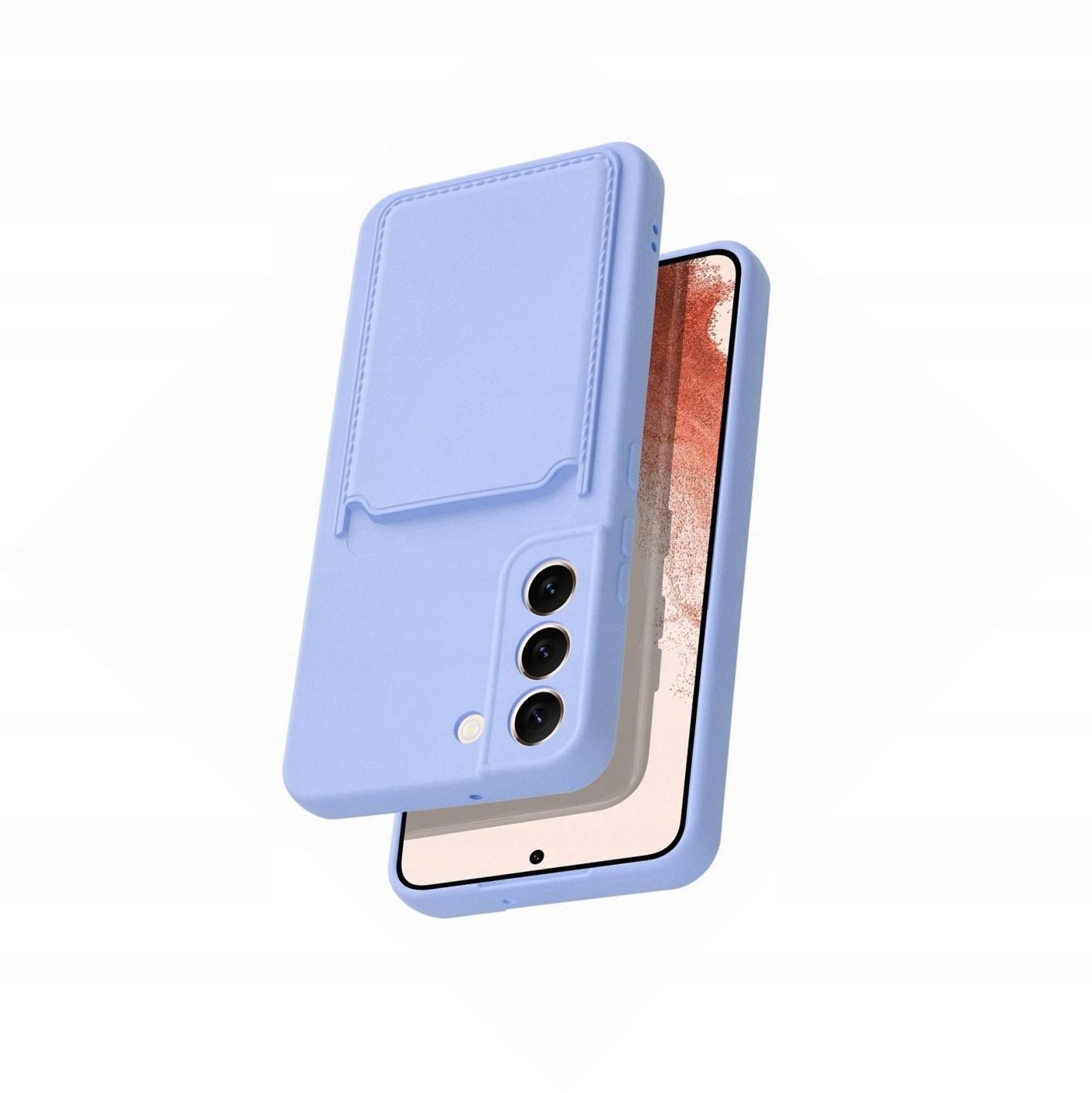 Etui silikonowe Card do Samsung S24 Fe
