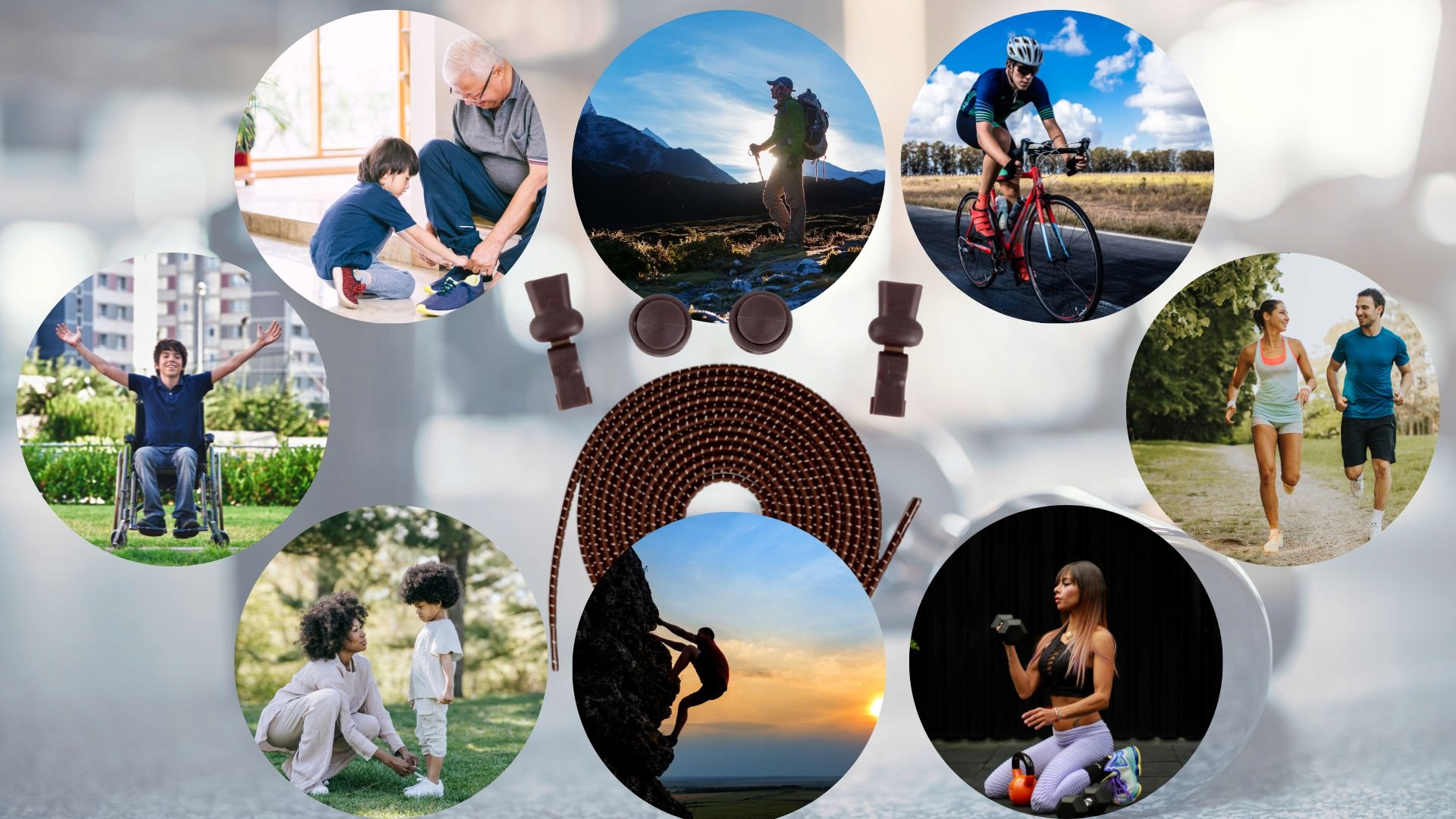 NYLONOWE ELASTYCZNE SZNURÓWKI DLA DZIECI BIEGACZY BEZ WIĄZANIA SZNUROWADŁA Waga produktu z opakowaniem jednostkowym 0.01 kg