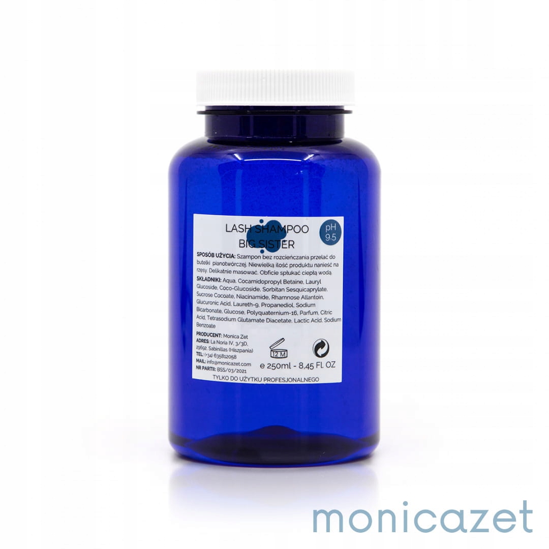 Szampon do Rzęs Big Sister Monica Zet 250 ml