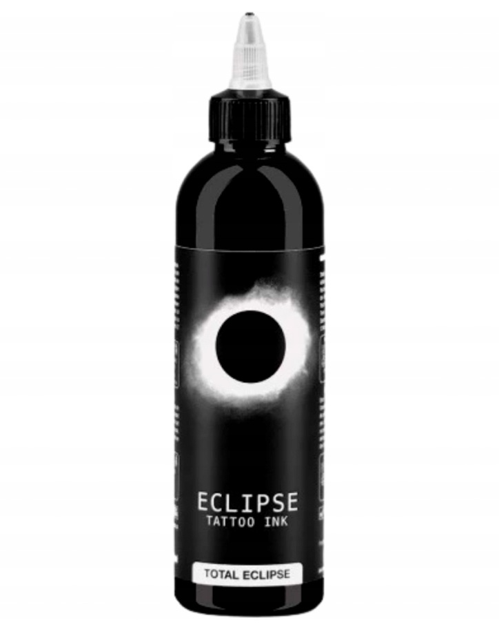 Czarna Farba Do Tatuażu Total Eclipse 260 ml Czarny Tusz Tatuowania