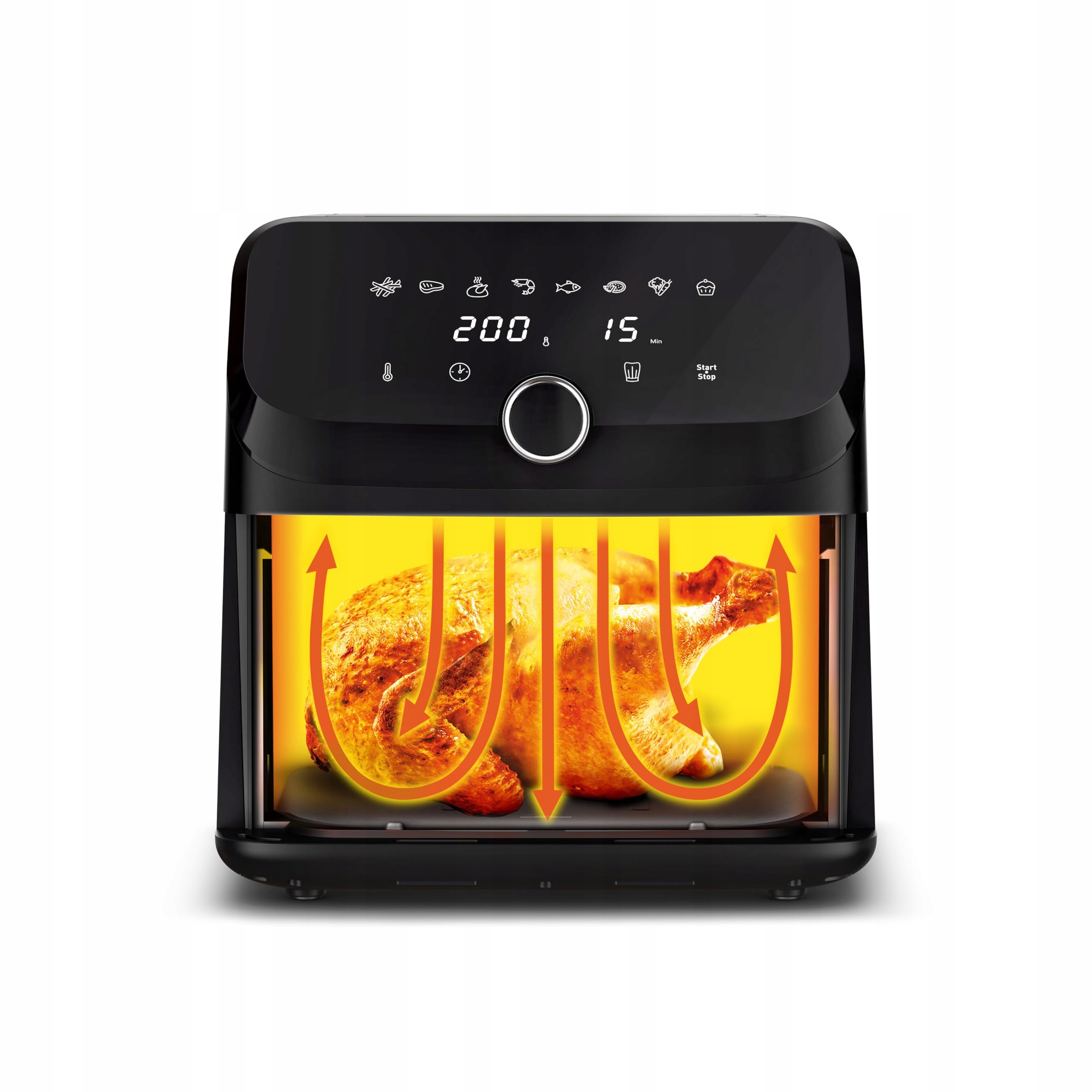 TEFAL Easy Fry Frytkownica Beztłuszczowa EY8558E0 Czarna — miniatura 3