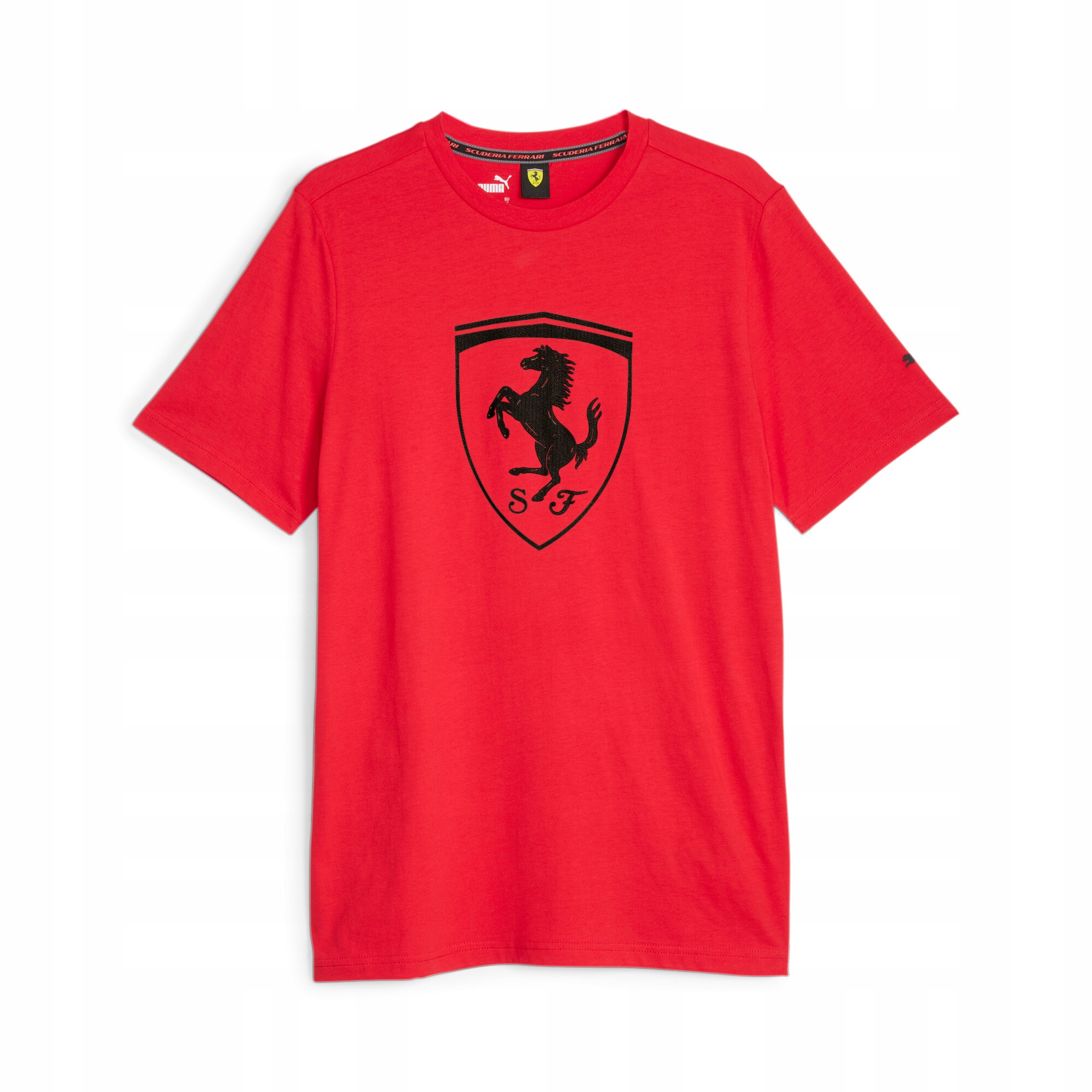 Tričko pánské Puma Ferrari Race Tonal Big Shield červené 62095102 vel. S