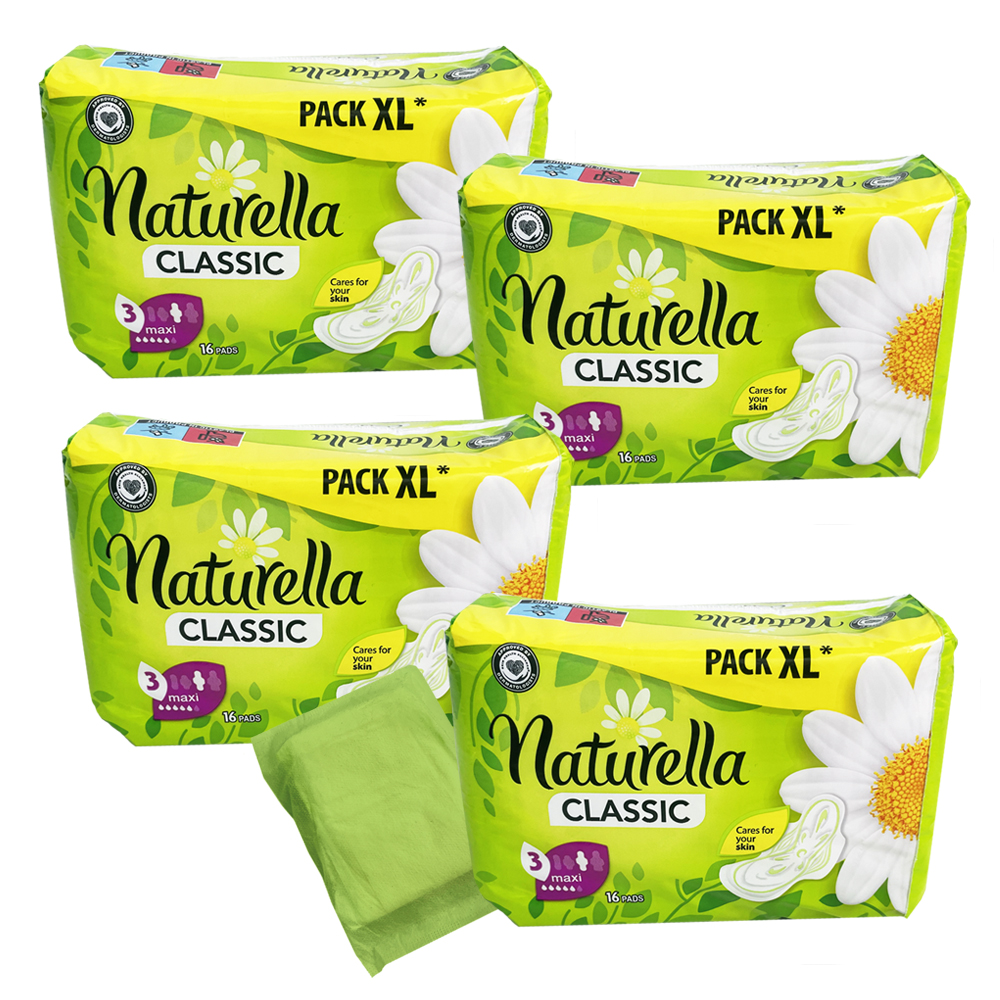 

Naturella Classic Maxi Podpaski Skrzydełka 64SZT