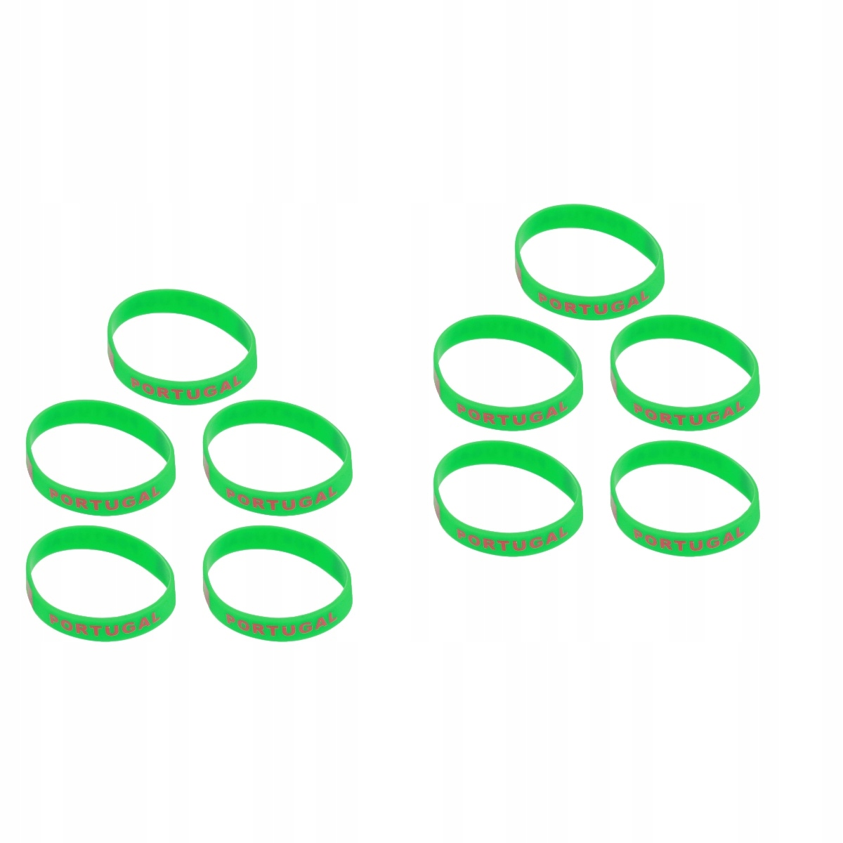 BRANSOLETKA Z NADRUKEM FLAGI GUMOWE OPASKI SPORTOWE