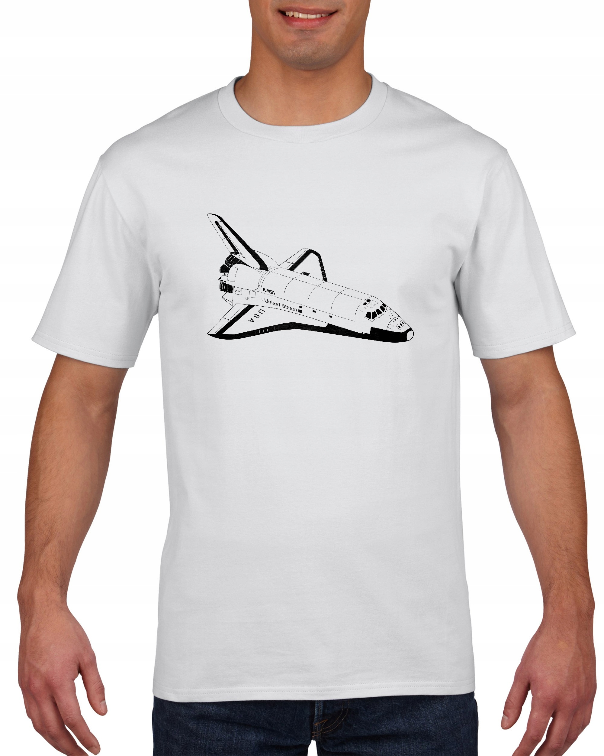 

Koszulka meska Kosmos Księżyc Nasa Kennedy XXL