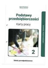 PODSTAWY PRZEDSIĘBIORCZOŚCI 2 PODRĘCZNIK KARTY Z.. Nośnik książka papierowa