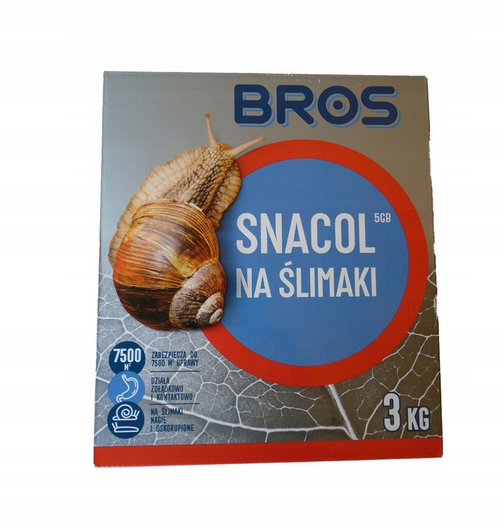 

Snacol 05GB 3kg na ślimaki zwalczanie Bros