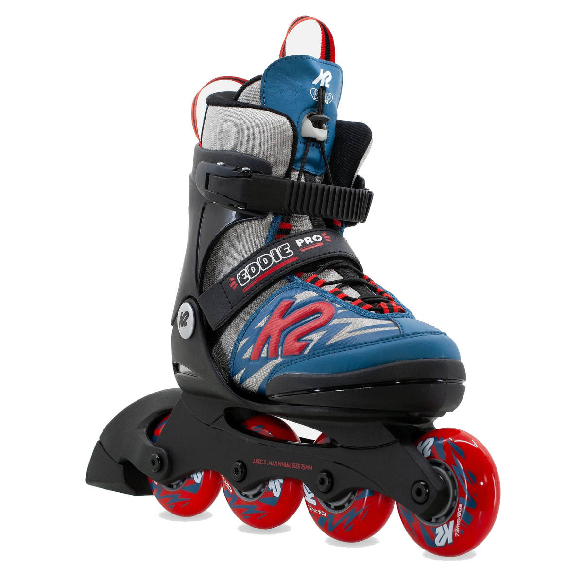 Rolki dziecięce K2 Eddie Pro gray/blue