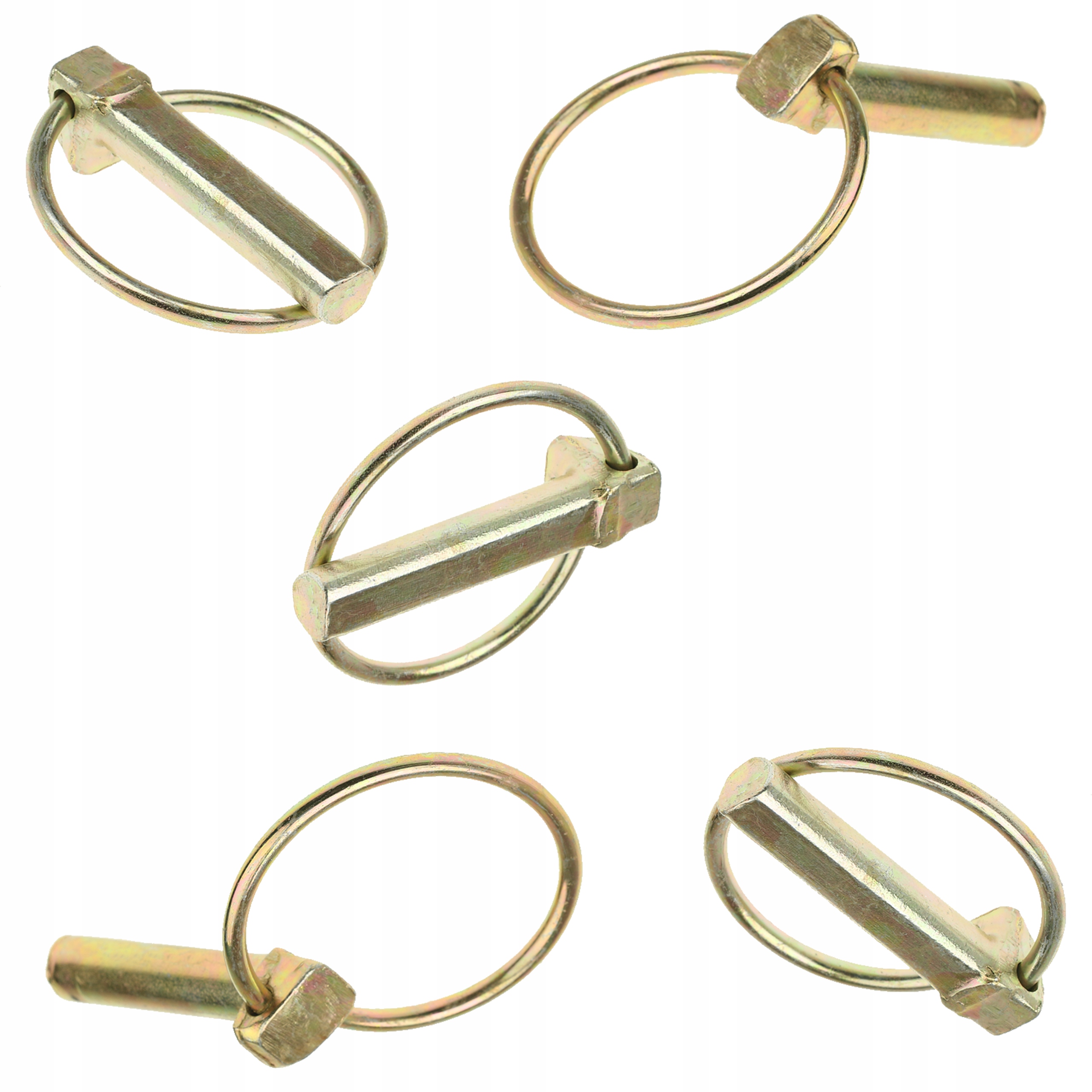 ZATYCZKA ZAWLECZKA BELKI ROLNICZA PRZETYCZKA Z KÓŁKIEM 10 mm 5 szt