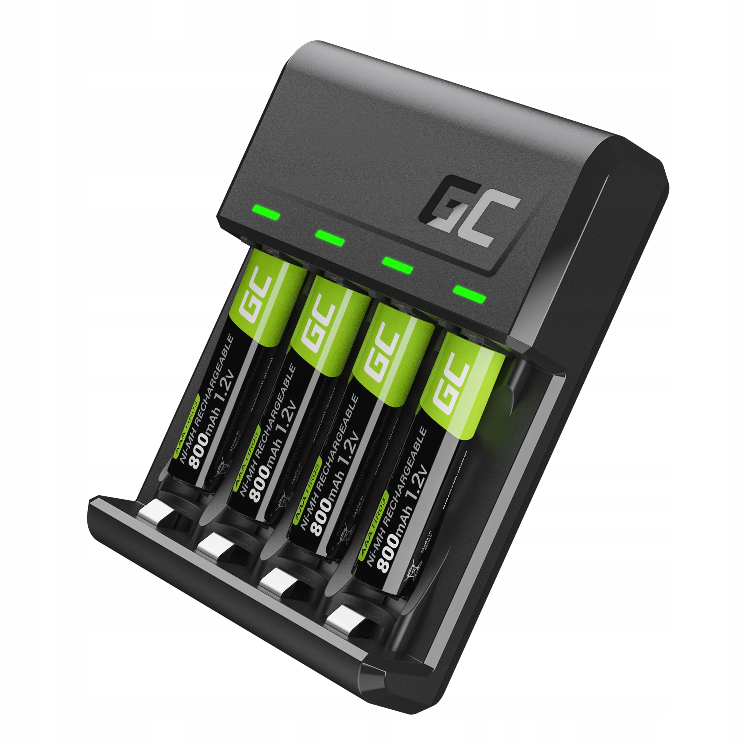 

Ładowarka Baterii 4x akumulatorki Aaa R6 800 mAh