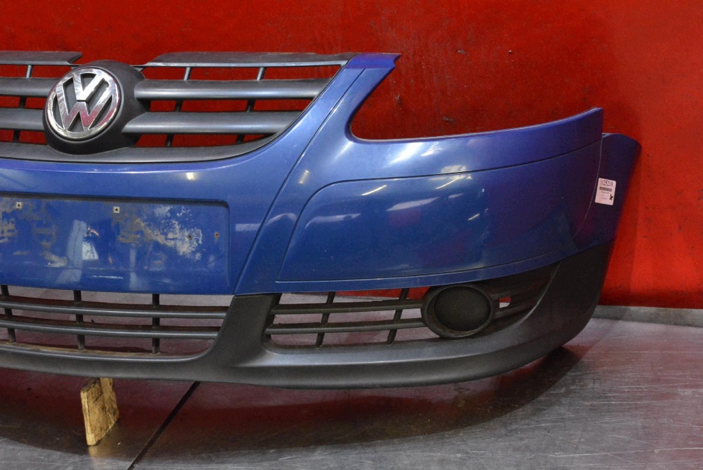 nárazník předek přední modrý VW FOX LIFT 09-14
