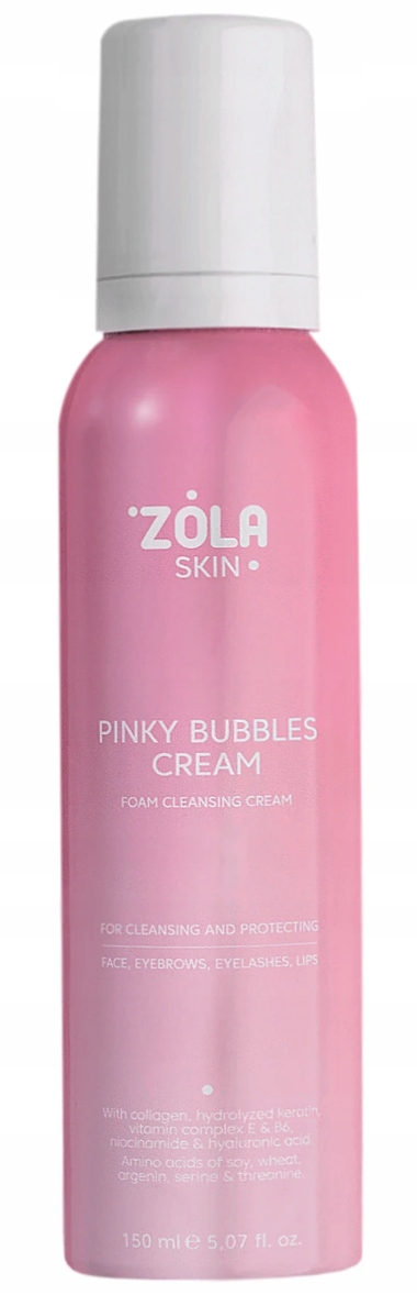 Zola Skin Čisticí pěna Pinky Bubbles Cream 150 ml pěna