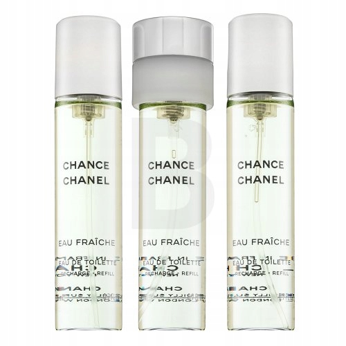 Chanel Chance Eau Fraiche Refill toaletní voda pro ženy 3 x 20 ml