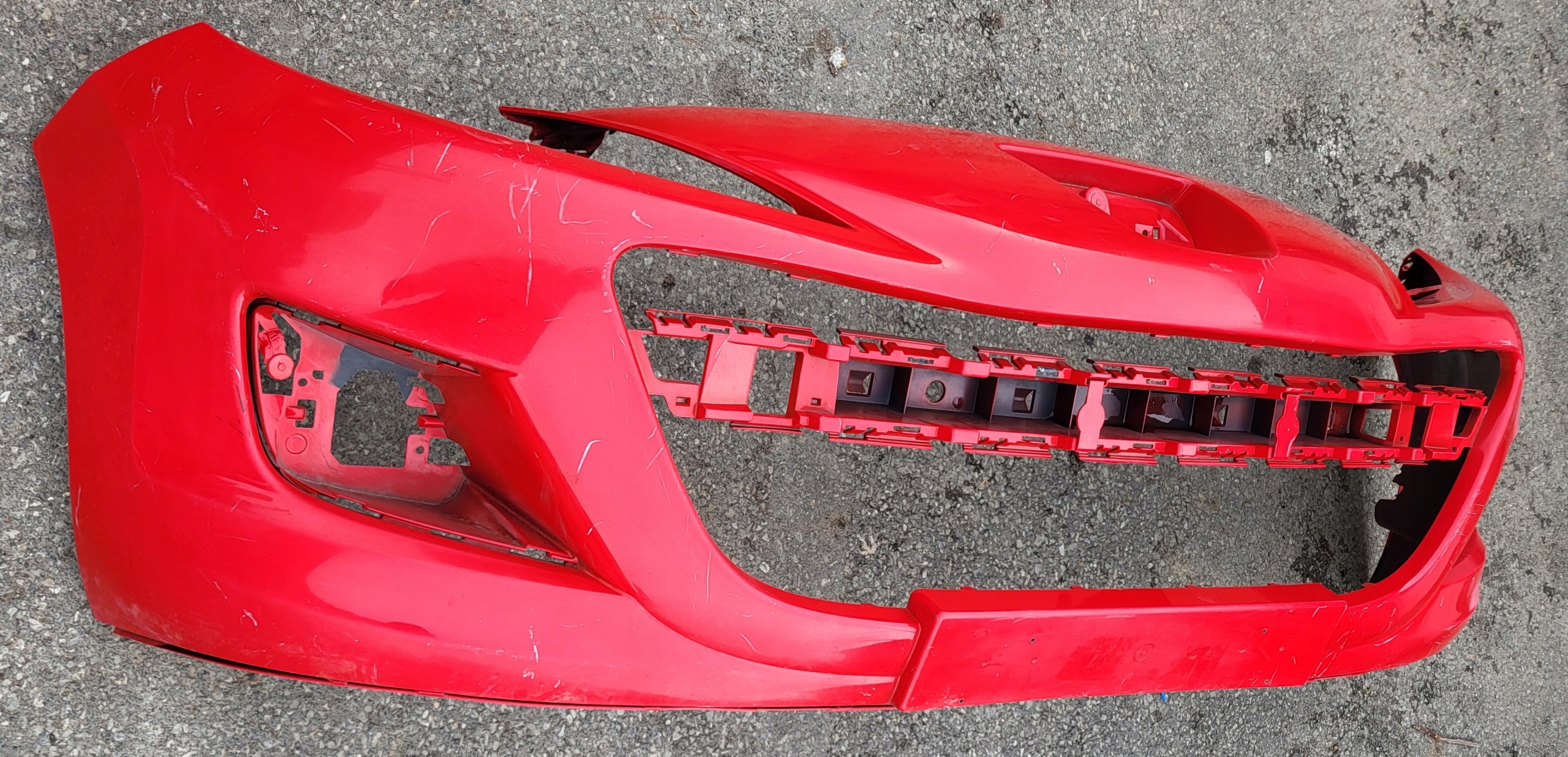 Frontstoßstange vorne PEUGEOT 207 LIFT OE roter