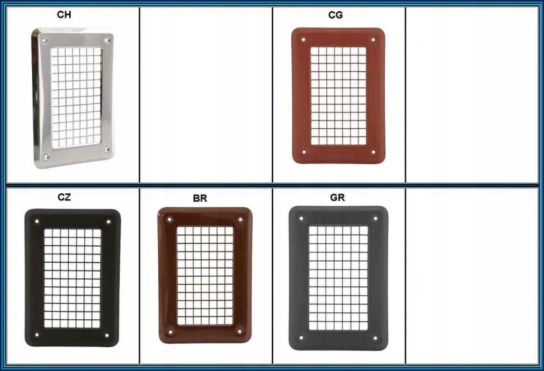 Kratka osłonowa wylotów bocznych komina K1k-CG Marka Darco