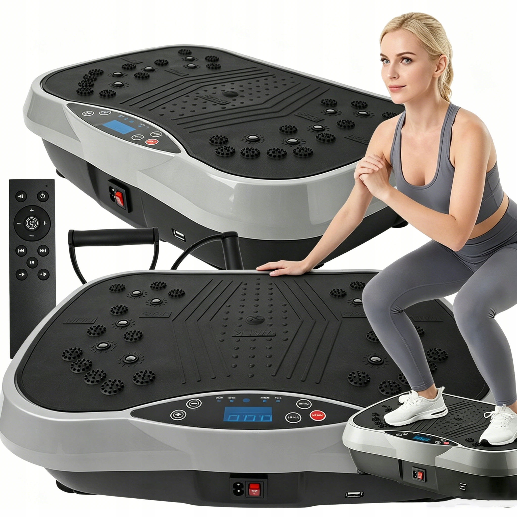 Vibrační Plošina Pro Zeštíhlení S Lanky Fitness Trénink Celého Těla