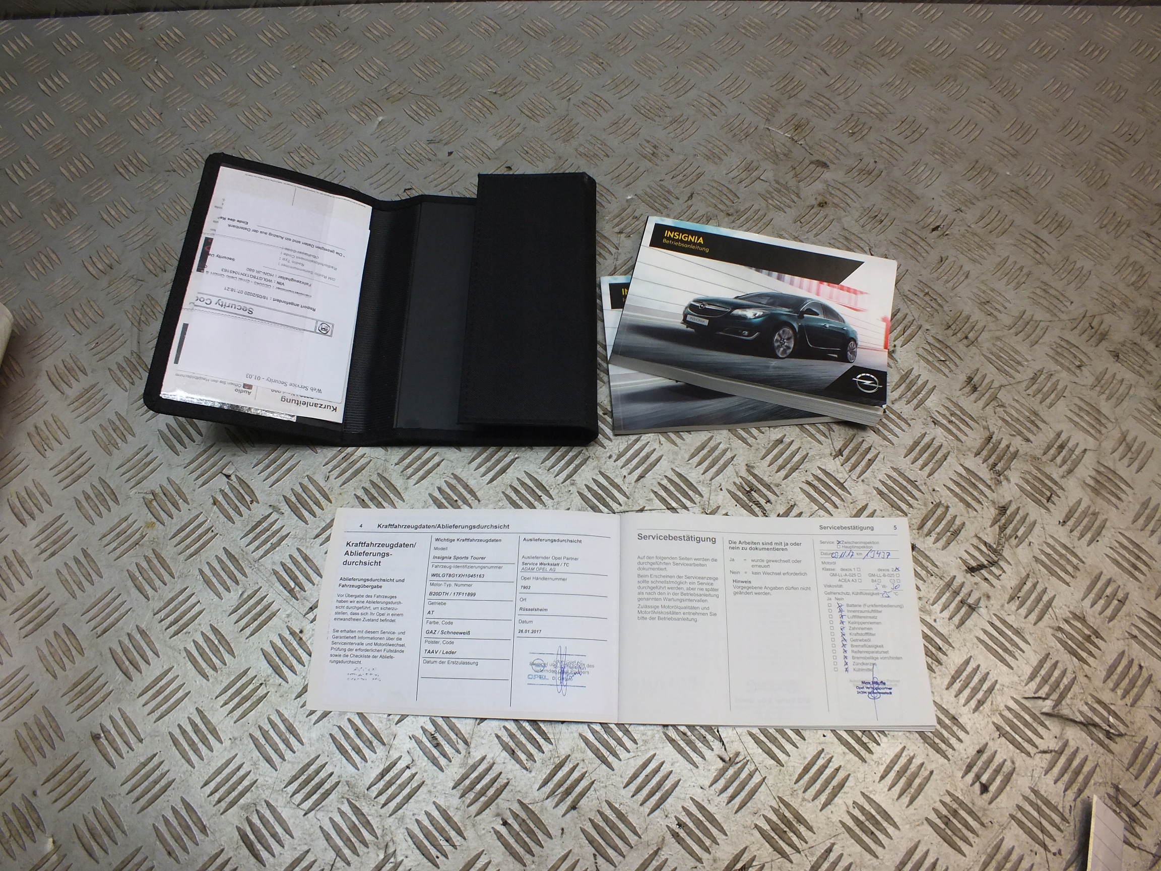 OPEL INSIGNIA A LIFT OPC INSTRUKCJA KSIĄŻKA SERWISOWA DE