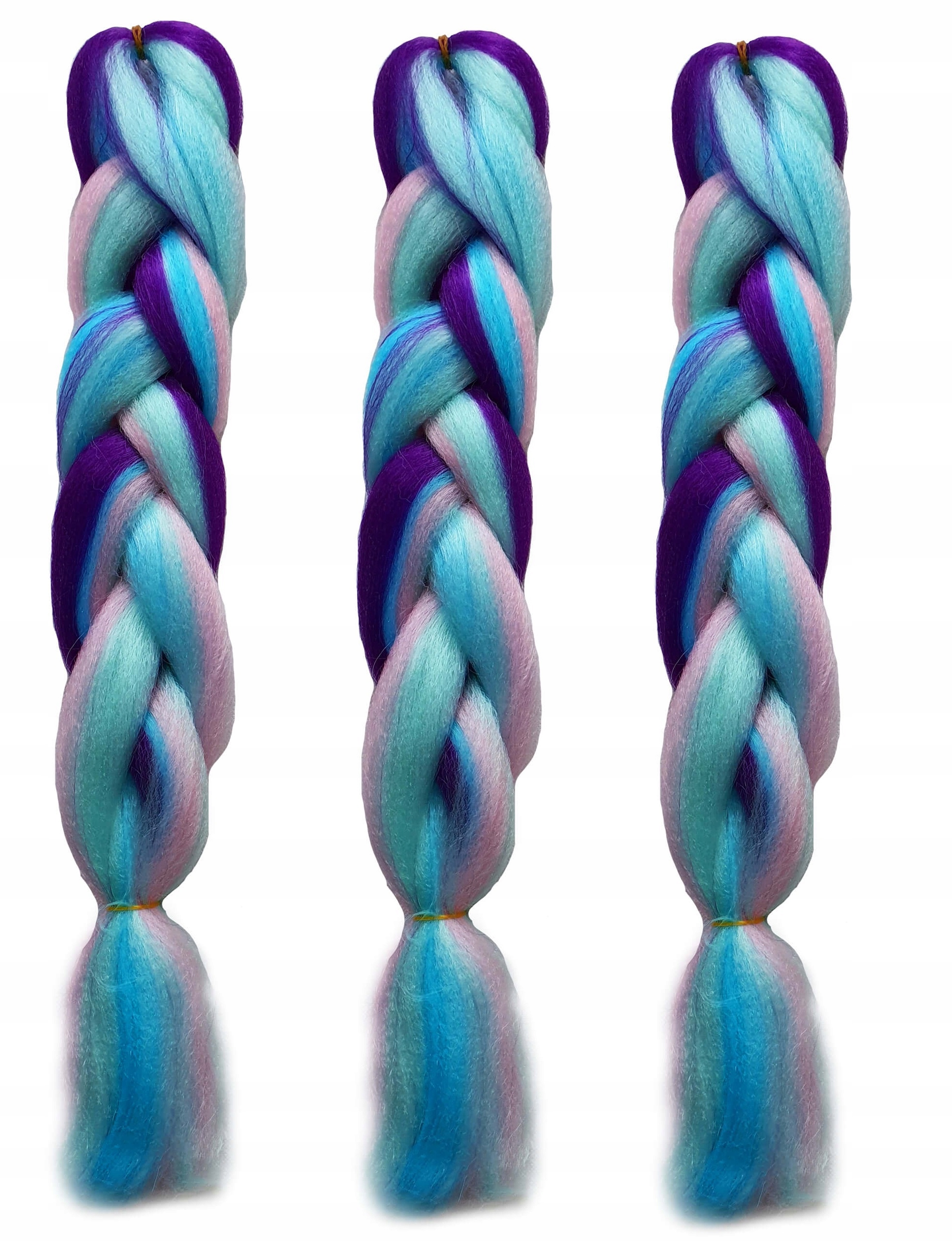 WŁOSY SYNTETYCZNE NA WARKOCZYKI OMBRE KOLOROWE RÓŻ Kod producenta WŁOSY SYNETYCZNE DOCZEPY DLA DZIECI