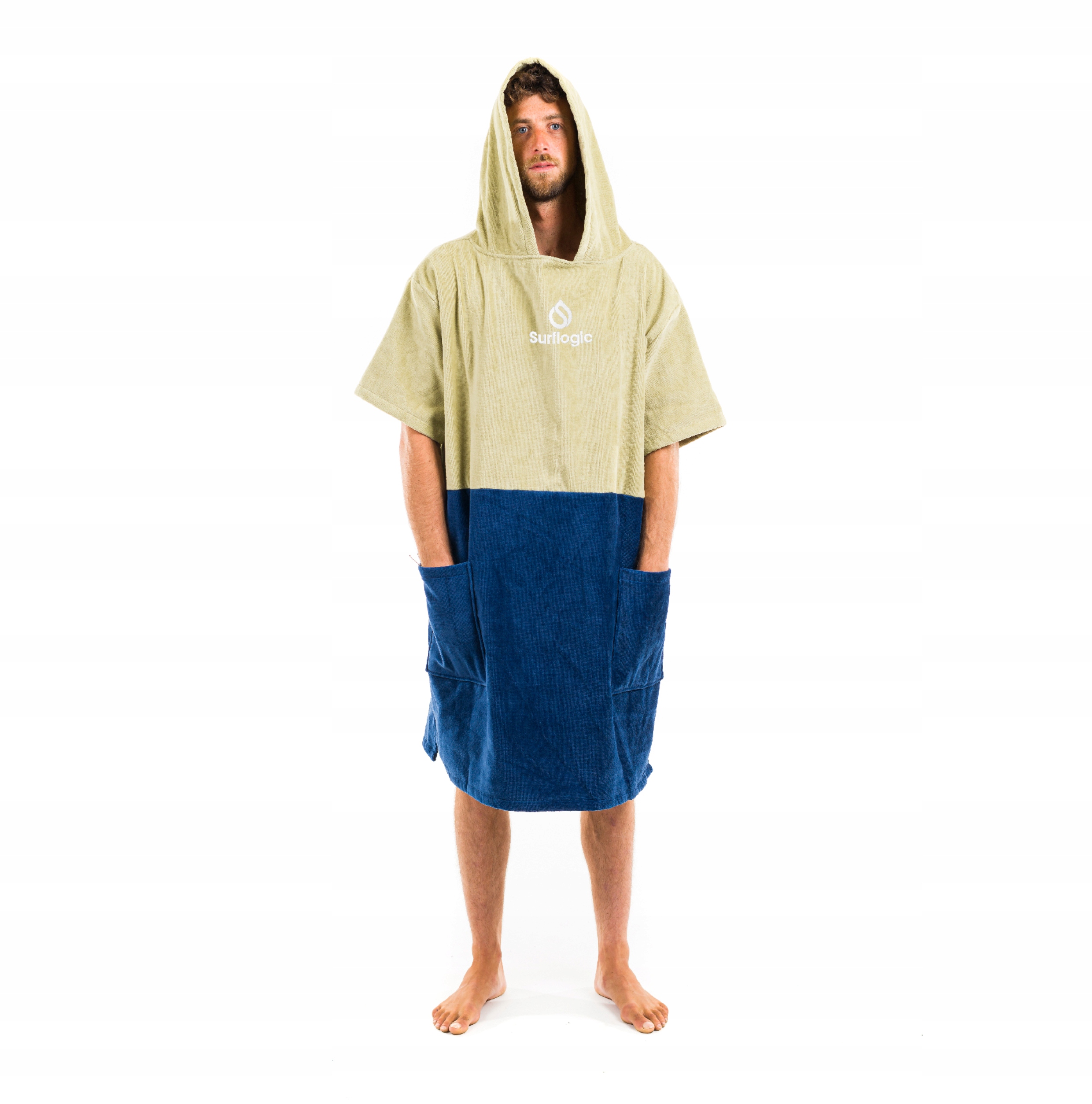 Poncho Surf Logic Khaki/Navy