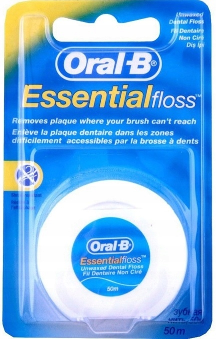 

Nić Dentystyczna Oral-b Essential Floss 50m Unwax