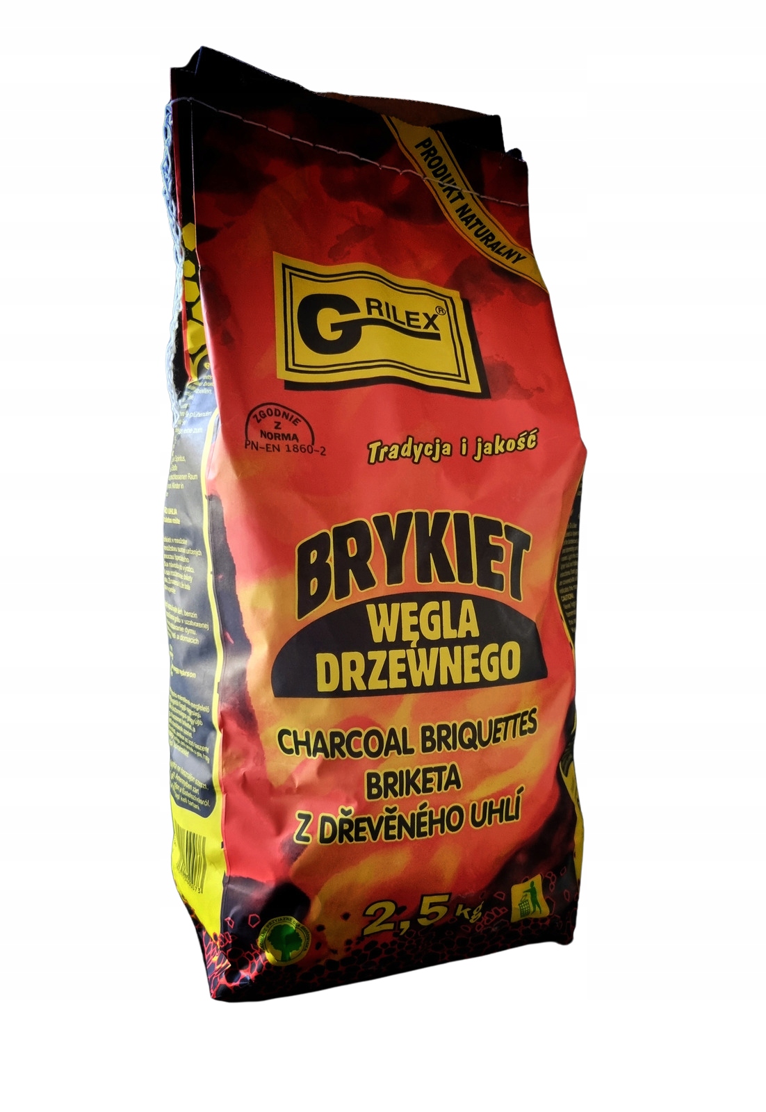 

eko brykiet z węgla drzewnego 2,5 kg grill