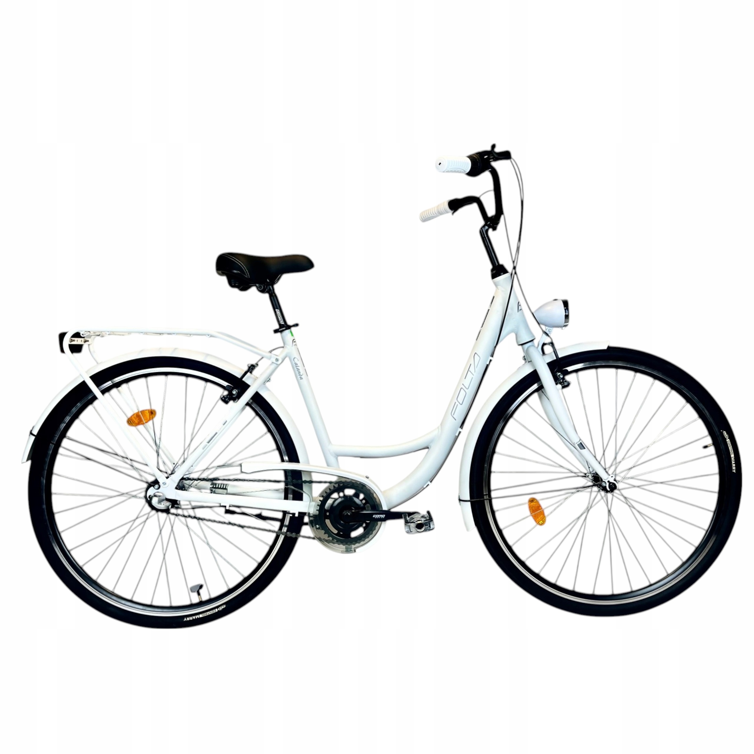Rower Miejski Folta Calanda 28 Nexus 3 Speed Biały Mat