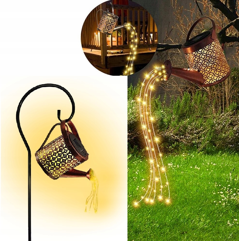 

Konewka Solarna Lampa Wisząca Latarnia Led Balkon